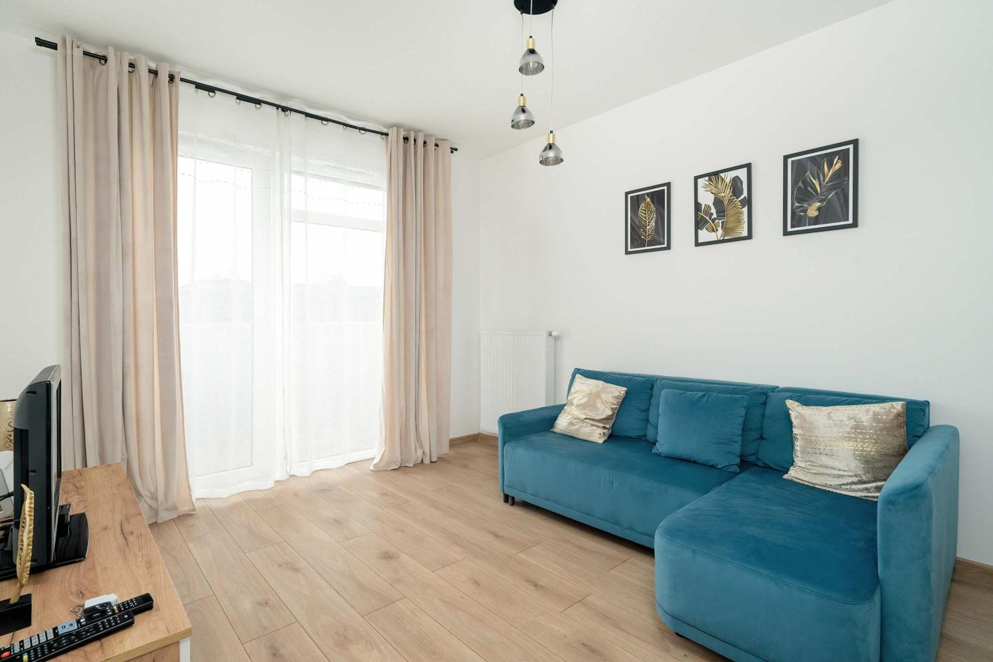 Jasny Blisko Lotniska Lawica W Poznaniu By Renters Апартаменти